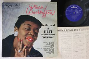 LP Dinah Washington In The Land Of Hi-fi SFX10567 MERCURY /00260