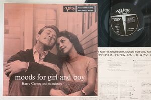 LP Harry Carney Moods For Girl And Boy 25MJ3610 VERVE /00260