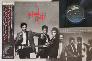 LP Stanley Clarke Band Find Out! 283P630PROMO EPIC プロモ /00260