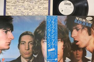 LP Rolling Stones Black And Blue P10174SPROMO ROLLING STONES プロモ /00400