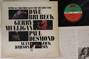 LP Dave Brubeck Were All Together Again P8352A ATLANTIC Japan /00260