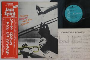 LP Shorty Rogers Shorty Rogers And His Giants RGP1097 RCA CAMDEN Japan Vinyl /00260