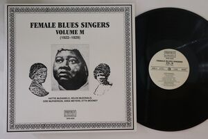 オーストリアLP Various Female Blues Singers Volume M (1922-1929) SHN4029 FANTASY BY SELMERPHONE /00260