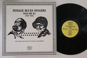 オーストリアLP Various Female Blues Singers Volume B1 (1923-1928) SHN4012 FANTASY BY SELMERPHONE /00260