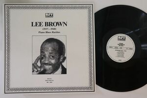 オーストリアLP Lee Brown 1937-1940 Piano Blues Rarities BD2005 RST /00260