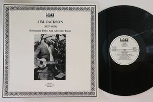 オーストリアLP Jim Jackson 1927-1929 Remaining Titles And Alternate Takes BD2037 RST /00260