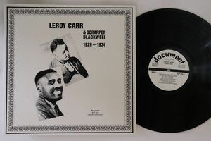 オーストリアLP Leroy Carr, Scrapper Blackwell 1929-1934 DLP543 DOCUMENT /00260
