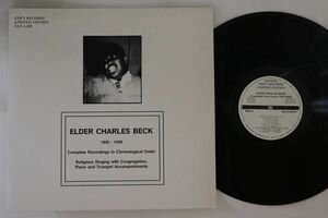 オーストリアLP Elder Charles Beck 1930-1939 Complete Recordings In Chronological Order ELE2200 EDEN /00260