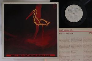 LP Zoot Sims, Buddy Rich Zoot Sims Featuring Buddy Rich 16PJ2003PROMO PHILIPS プロモ /00260