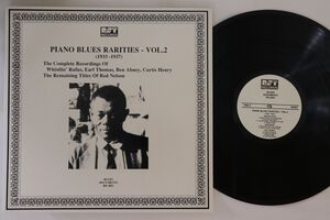 オーストリアLP Various Piano Blues Rarities Vol. 2 (1933-1937) BD2052 RST /00260