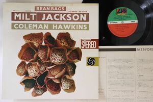 LP Milt Jackson, Coleman Hawkins Bean Bags P6138A ATLANTIC /00260