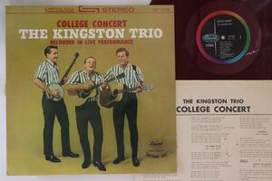 LP Kingston Trio College Concert CP7116 CAPITOL /00260