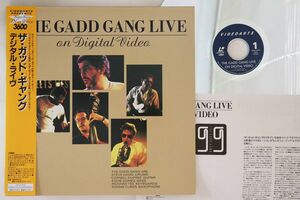 LASERDISC Gadd Gang digital * live VALZ2150 VIDEO ARTS /00600
