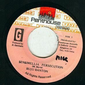 ジャマイカ7 Buju Banton Sensimellia Persecution NONE Penthouse Vintage /00080