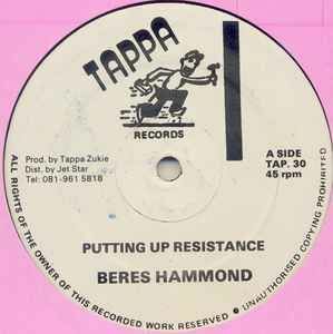 英12 Beres Hammond Putting Up Resistance TAP30 Tappa Records /00250