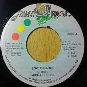 ジャマイカ7 Michael Rose Bogus Badge NONE Grammy Rose /00080