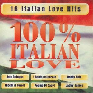 CD オムニバス 100%イタリアンラブ 7407322 DINO MUSIC /00110
