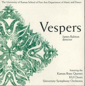 輸入CD カンザス大学美術学部 Vespers CDKU394 NOT ON LABEL /00110