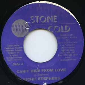 ジャマイカ7 Richie Stephens Can't Hide From Love NONE Stone Cold /00080