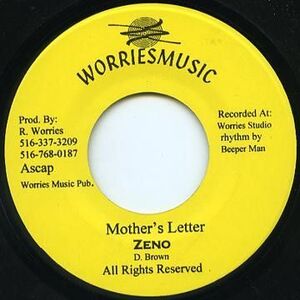 米7 Zeno Mother's Letter NONE Worries Music /00080