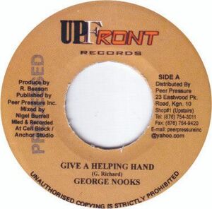 ジャマイカ7 George Nooks Give A Helping Hand NONE UPFront Records (9) /00080