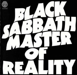 CD Black Sabbath Master of Reality 23pd135 Vertigo /00110