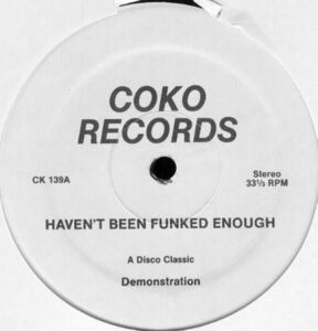 米12 Ex Tras / Exodus Haven't Been Funked Enough / Together Forever CK139 Coko Records /00250