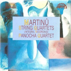 チェコ3discs CD Martin? - String Quartets 1109942113 Supraphon /00200