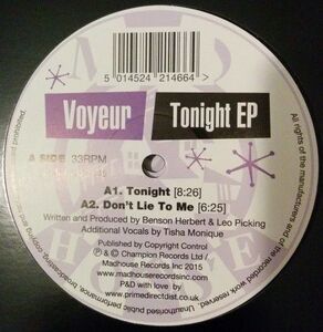 英12 Voyeur Tonight EP KCT1146 Madhouse Records, Inc. /00250