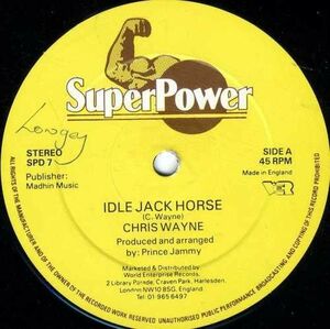 英12 Chris Wayne Idle Jack Horse / Dancing Floor SPD7 Super Power /00250