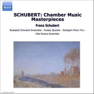 5CD (classic) Schubert: Masterpieces of Chamber Music (5 discs) 8505021 Import 未開封 /00550