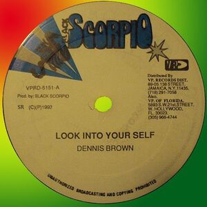 米12 Dennis Brown / Horace Andy Look Into Your Self / Kuff Them VPRD5151 Black Scorpio (2) /00250