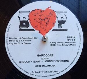 英12 Gregory Isaacs & Johnny Osbourne Hardcore BPKT4 B.P. Records /00250