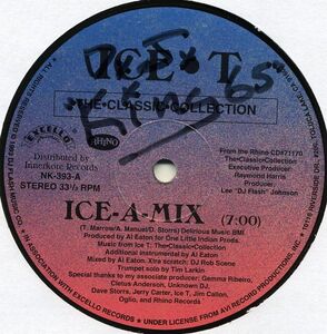 米12 Ice-t Ice-A-Mix NK393 Excello, Rhino Records (2) /00250