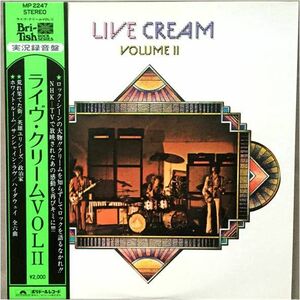 LP Cream Live Cream Volume 2 MP2247 POLYDOR /00260