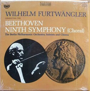 米LP Ludwig Van Beethoven - Wilhelm Furtwangler Conducting The Berliner Philharmoniker Ninth Symphony (Choral) 3241 Everest /00260