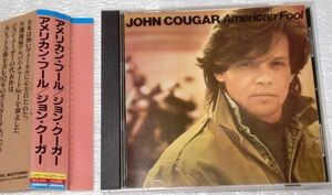 CD John Cougar アメリカン・フール 32PD146 Mercury /00110