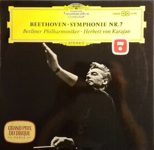 独LP Ludwig Van Beethoven, Berliner Philharmoniker ? Herbert von Karajan Symphonie Nr. 7 138806SLPM Deutsche Grammophon /00260