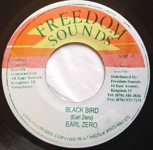 ジャマイカ7 Earl Zero Black Bird NONE Freedom Sounds /00080