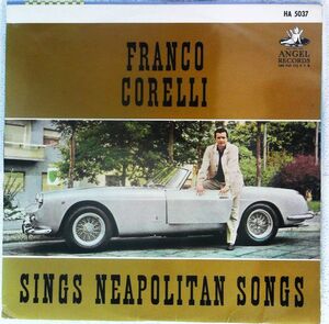 LP Franco Corelli Sings Neapolitan Songs HA2037 ANGEL RECORDS /00260