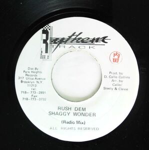 ジャマイカ7 Shaggy Wonder Rush Dem NONE Rythem Track Records /00080