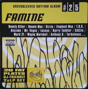 英2discs LP Various Famine GRELD725 Greensleeves Records /00520