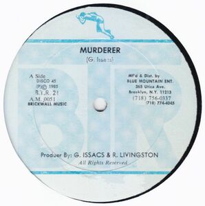 米12 Gregory Isaacs Murderer BTR021 BTR (2), BTR (2) /00250