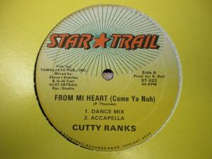 米12 Cutty Ranks From Mi Heart (Come Ya Nuh) ST022 Star Trail /00250