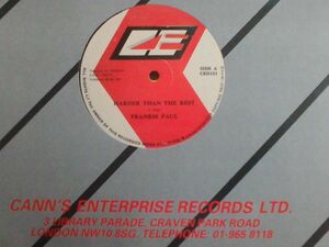 英12 Frankie Paul Harder Than The Rest CED121 C & E Records /00250
