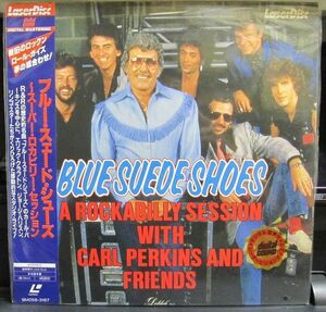 LASERDISC Carl Perkins Blue Suede Shoes A Rockabilly SM0583167 PIONEER Japan /00600