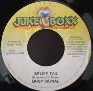ジャマイカ7 Busy Signal Spliff Tail NONE Juke Boxx Productions /00080