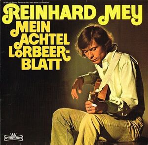 独LP Reinhard Mey Mein Achtel Lorbeerblatt 287821 INTERCORD /00400