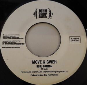 米7 Buju Banton Move & Gweh JSR022 John Shop Records /00080