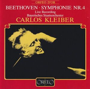 独CD Carlos Kleiber Beethoven Symphonie Nr. 4 ? Live Recording C100841A ORFEO /00110